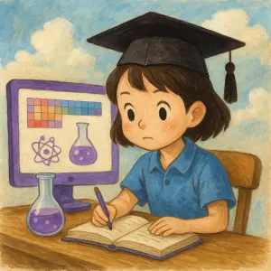High school and university students using the interactive periodic table for chemistry studies